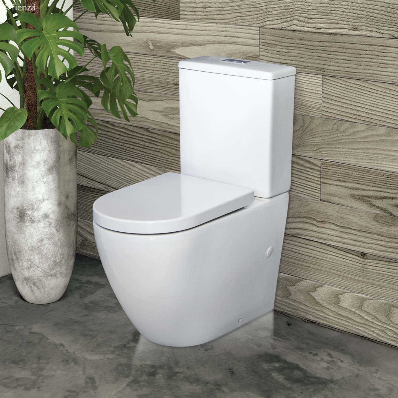 Alix Ceramic Back-To-Wall Toilet Suite