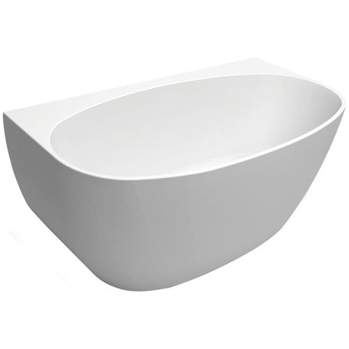 Keeto Acrylic Back-to-Wall Bath