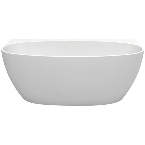 Keeto Acrylic Back-to-Wall Bath