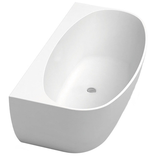 Keeto Acrylic Back-to-Wall Bath