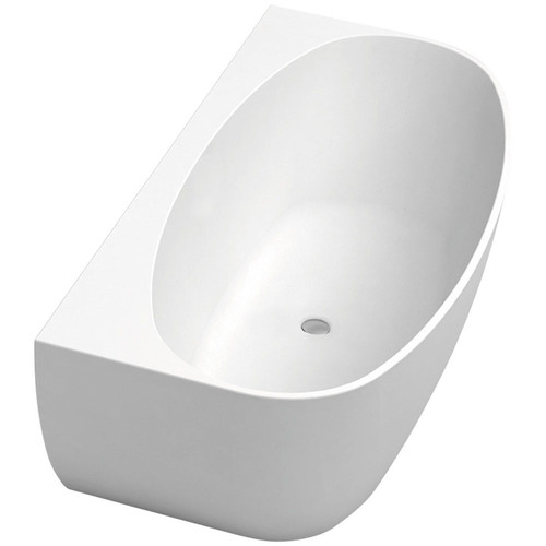 Keeto Acrylic Back-to-Wall Bath