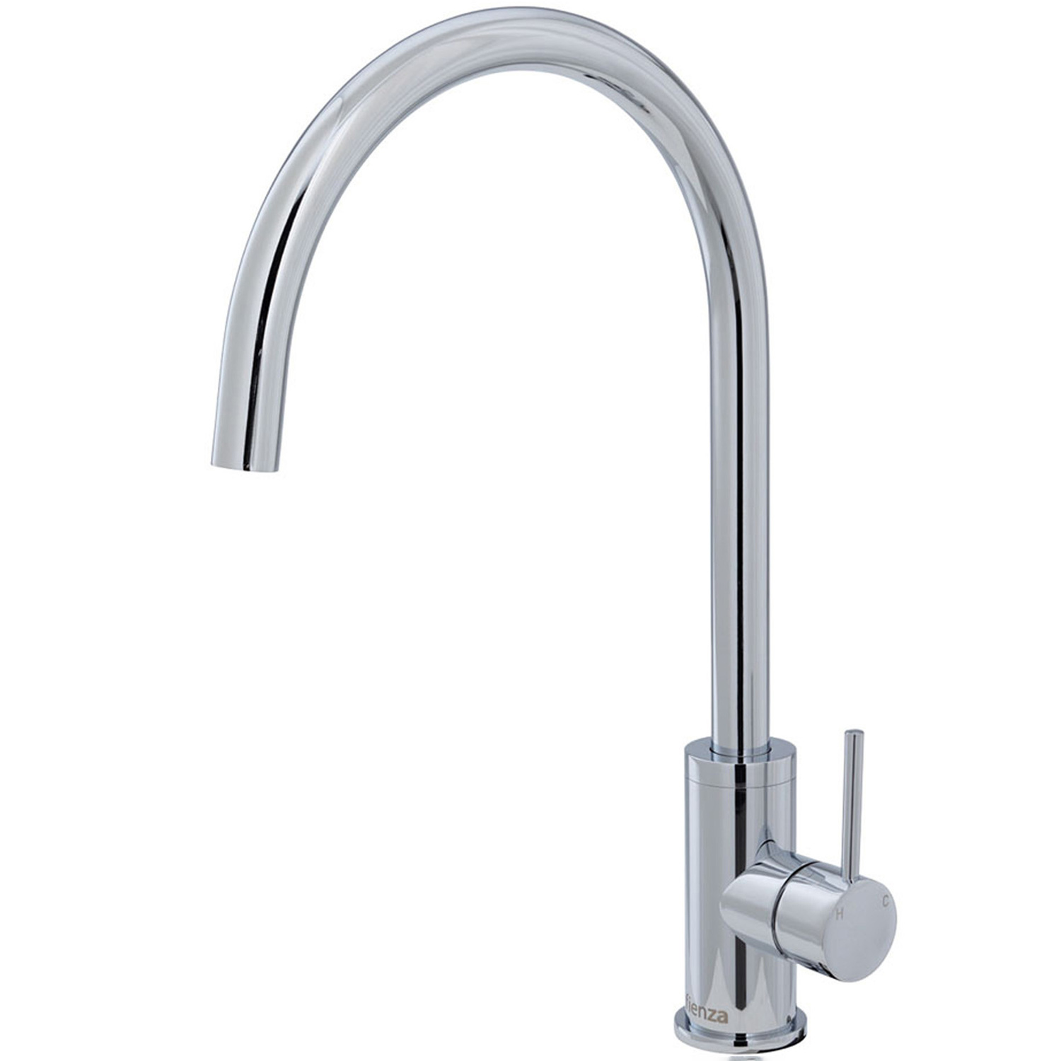 Kaya Gooseneck Brass Sink Mixer Tap