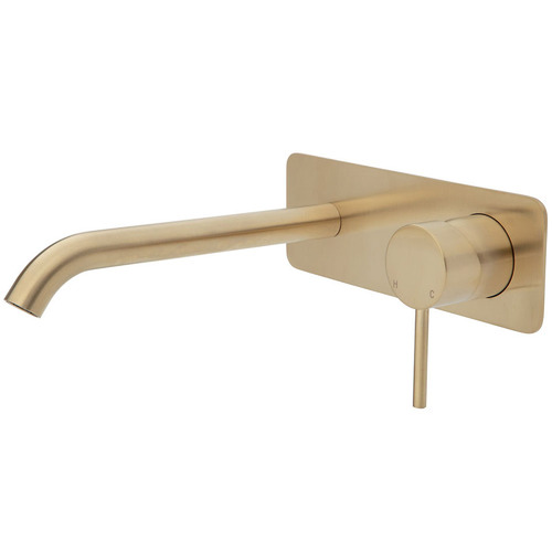 Kaya Brass Bath Spout & Mixer Tap Set