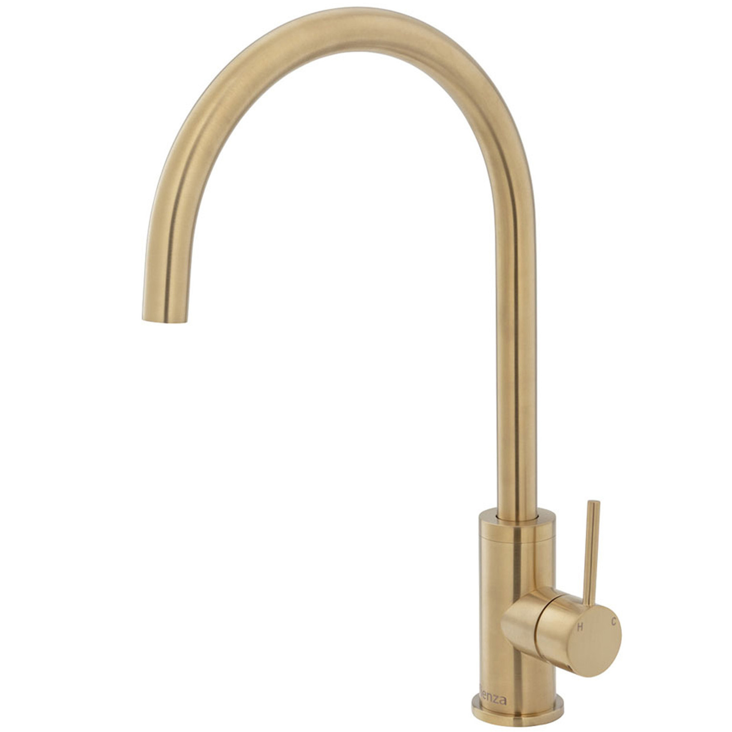 Kaya Gooseneck Brass Sink Mixer Tap