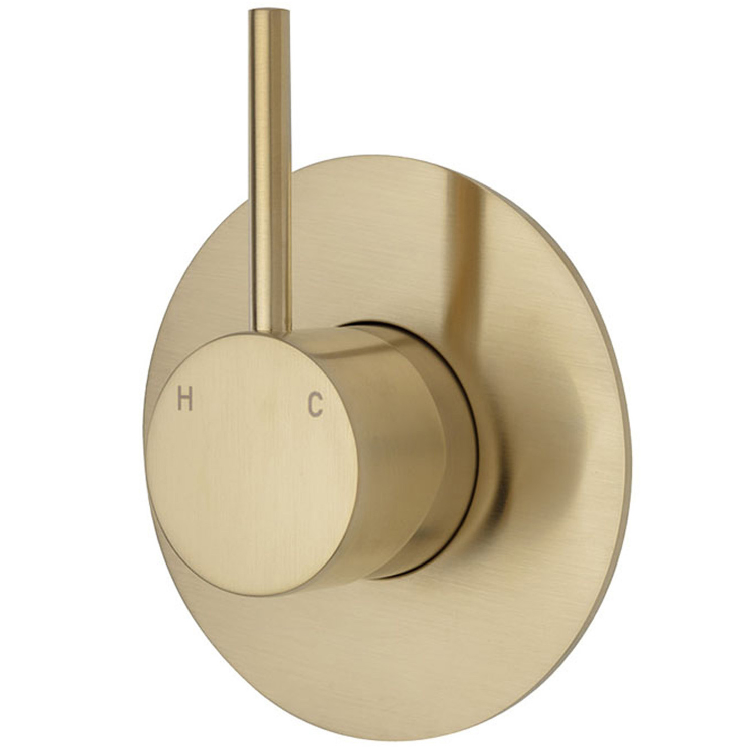 Kaya Up Brass Wall Mixer