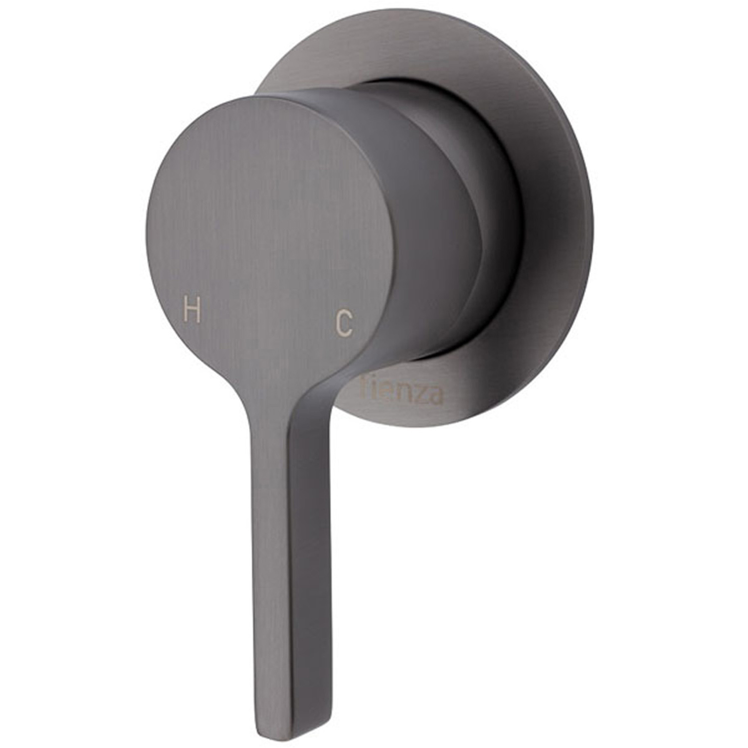 Round Sansa Brass Wall Mixer