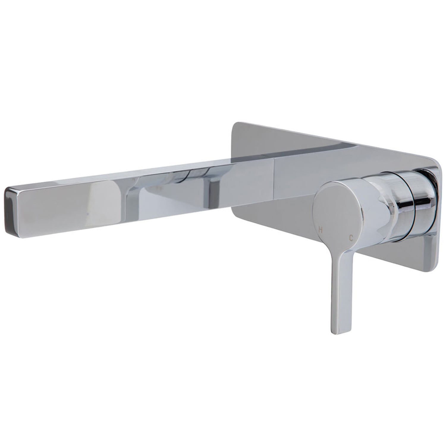 Sansa Brass Spout & Wall Mixer Tap
