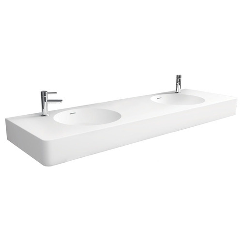Encanto Double Bowl Wall Mounted Basin
