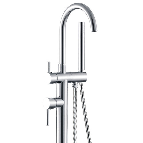 Isabella Deluxe Brass HandHeld Shower Head & Mixer Tap Set Temple