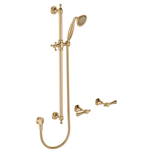 6 Piece Lever Lillian Shower Set