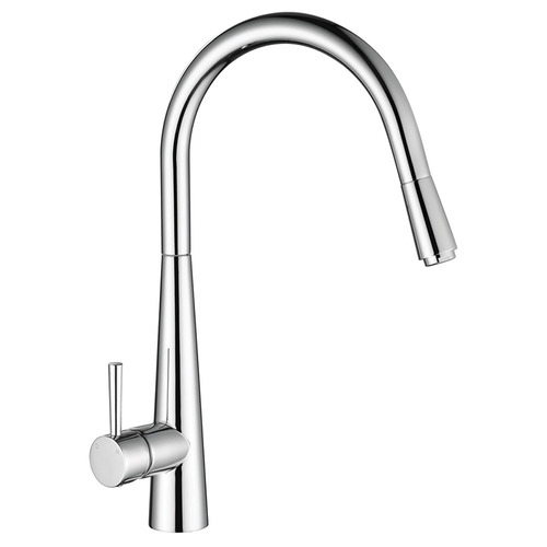 Isabella Deluxe Gooseneck Pull-Out Kitchen Mixer Tap