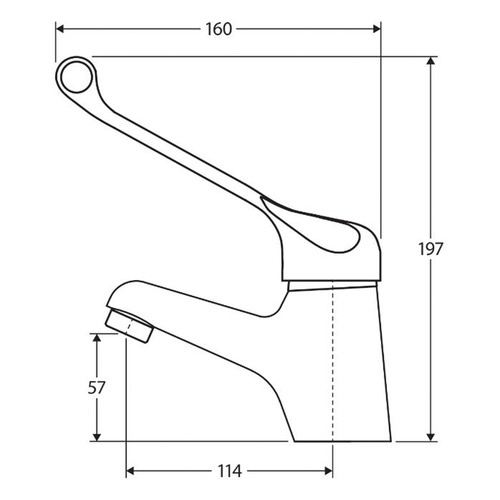 Stella Care Basin Mixer Tap