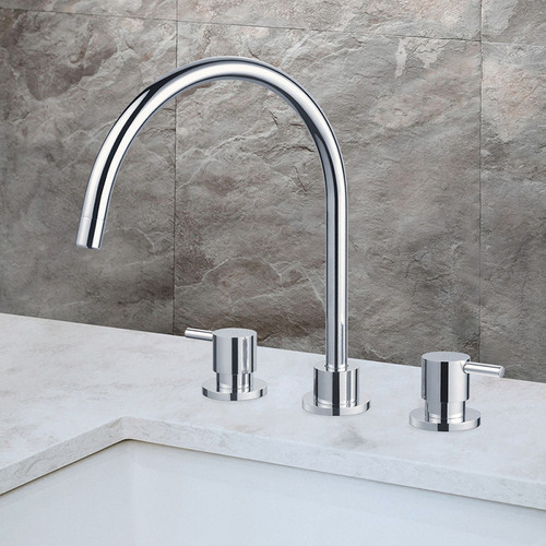 Isabella Gooseneck Kitchen Spout & Mixer Tap Set The Build by Temple