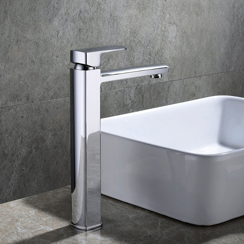 Koko Brass Tall Basin Mixer Tap