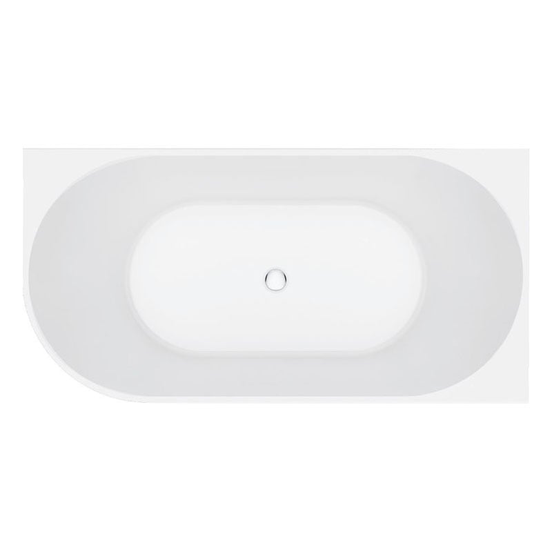 Eleanor 1500mm Acrylic Fluted Corner Bath
