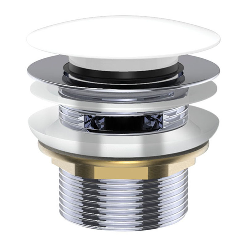 40mm Brass Universal Pop-up Waste with Overflow