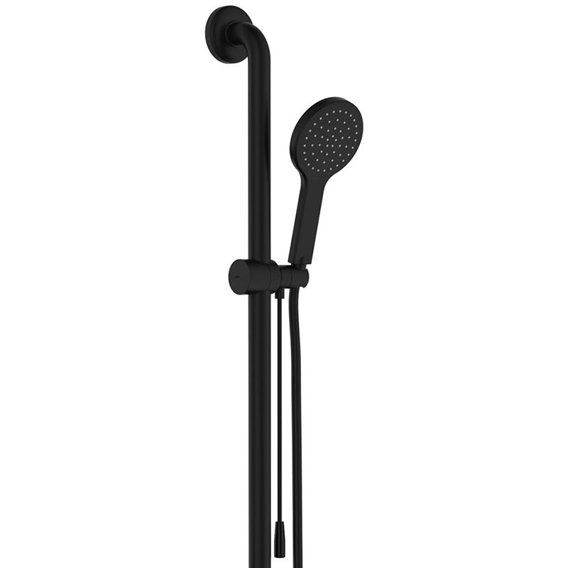 Hustle Care Left-Hand Inverted T Rail Shower