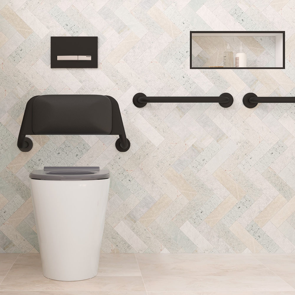 Accessible 450mm Stainless Steel Grab Rail