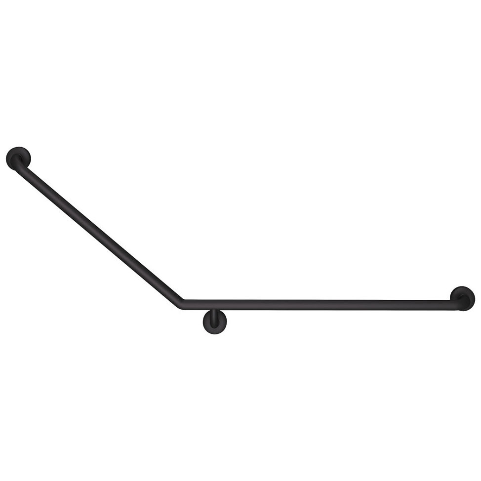 Accessible 900 x 700mm Stainless Steel Right-Hand Grab Rail