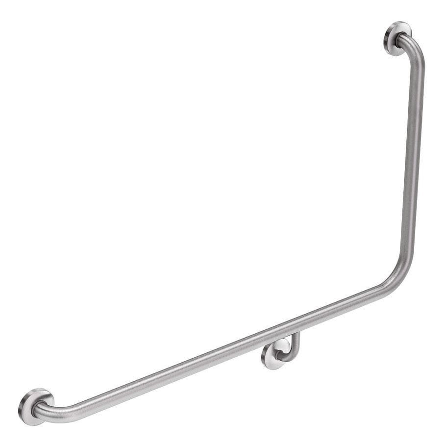 Accessible 960 x 600mm Stainless Steel Left-Hand Grab Rail
