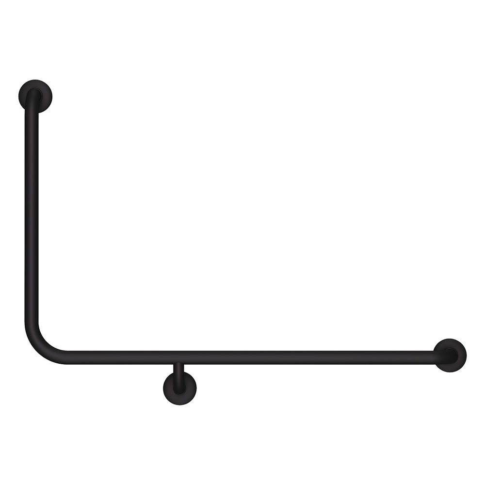 Accessible 960 x 600mm Stainless Steel Right-Hand Grab Rail