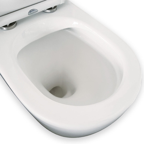 Alix Rimless Slim Seat S-Trap Back to Wall Toilet Suite