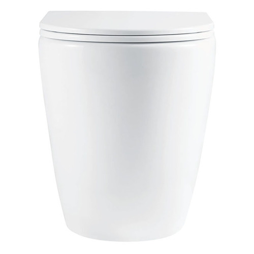 Alix Slim Seat P-Trap Wall-Faced Toilet Suite