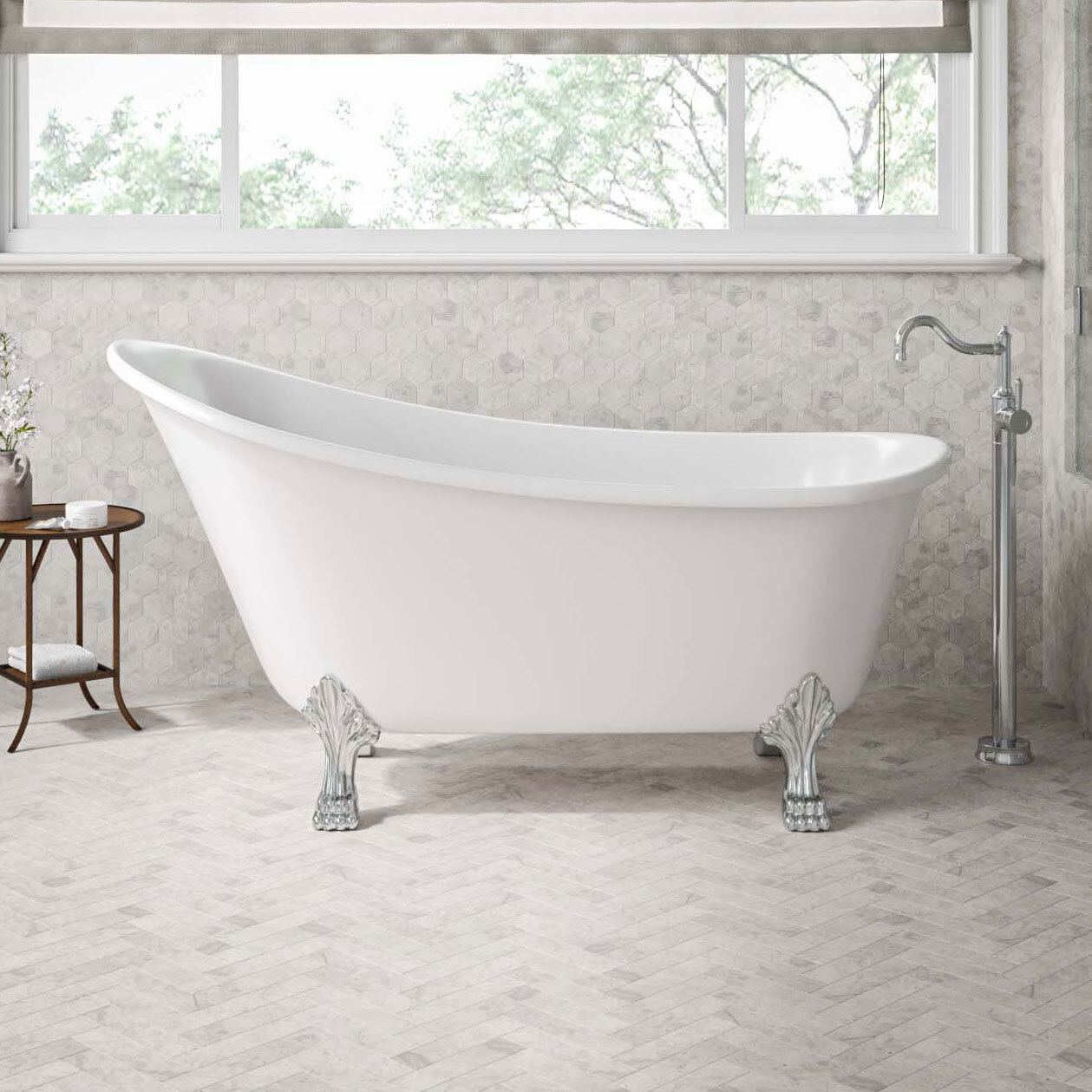 Elizabeth-Acrylic-Freestanding-Clawfoot-Bath