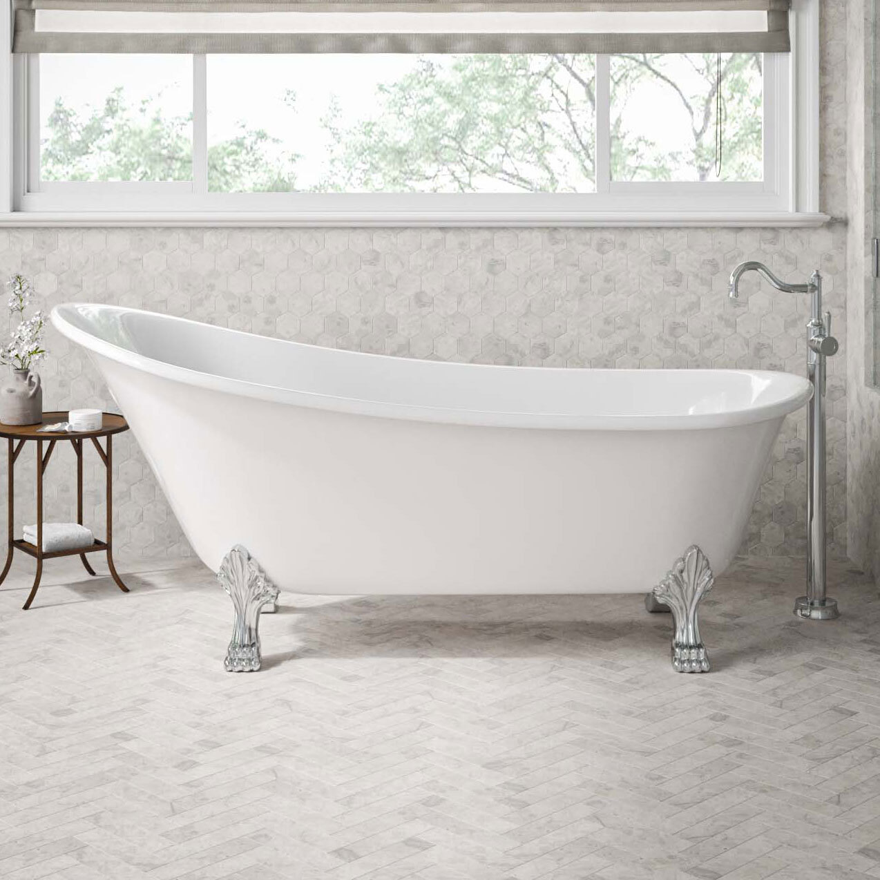 Elizabeth-Acrylic-Freestanding-Clawfoot-Bath