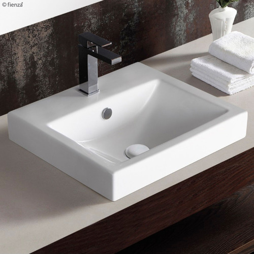 Low Profile Square Ceramic Basin | Temple & Webster