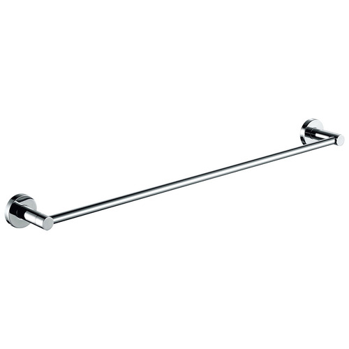 Chrome Michelle Single Bar Wall Mounted Towel Rail