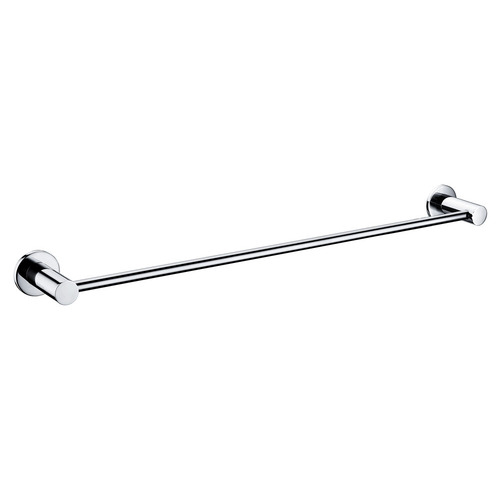 Chrome Stella Single Bar Wall Mounted Towel Rail | Temple & Webster