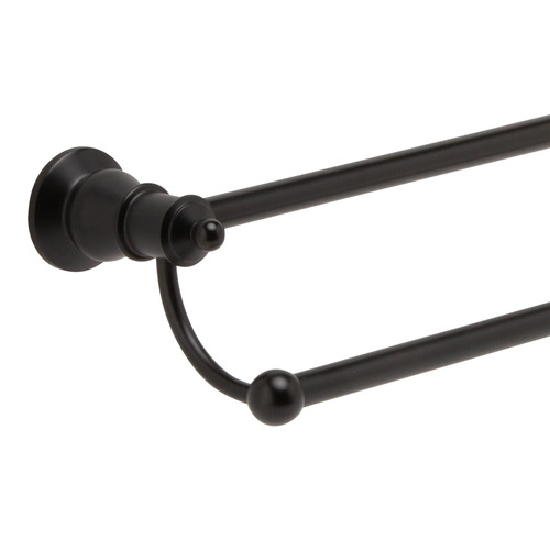 Lillian Double Bar Wall Mounted Towel Rail