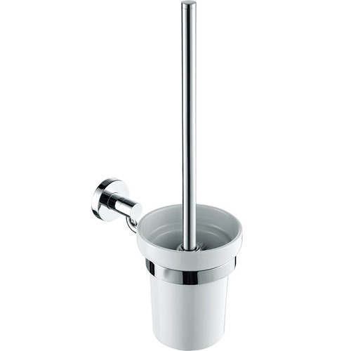 2 Piece Chrome Michelle Toilet Brush & Holder Set
