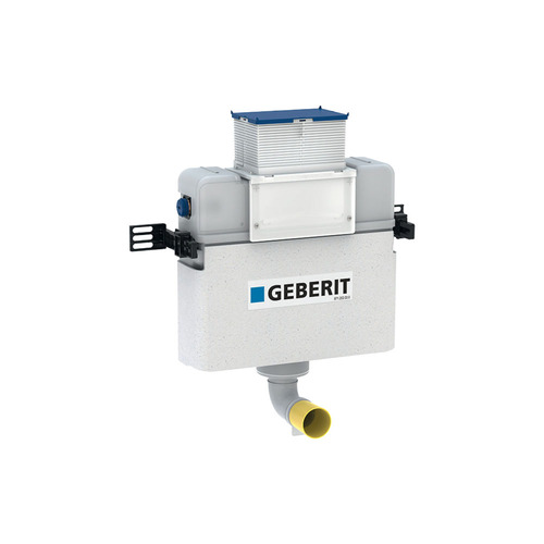 Alix P-Trap Wall Faced Toilet Pan With Geberit Kappa In-Wall Cistern