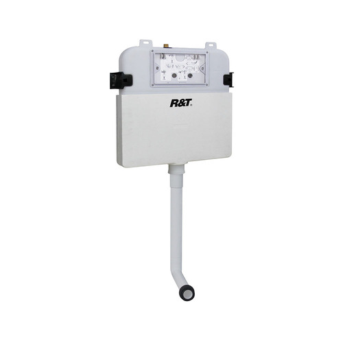 Alix P-Trap Wall Faced Toilet Pan With R&T In-Wall Cistern