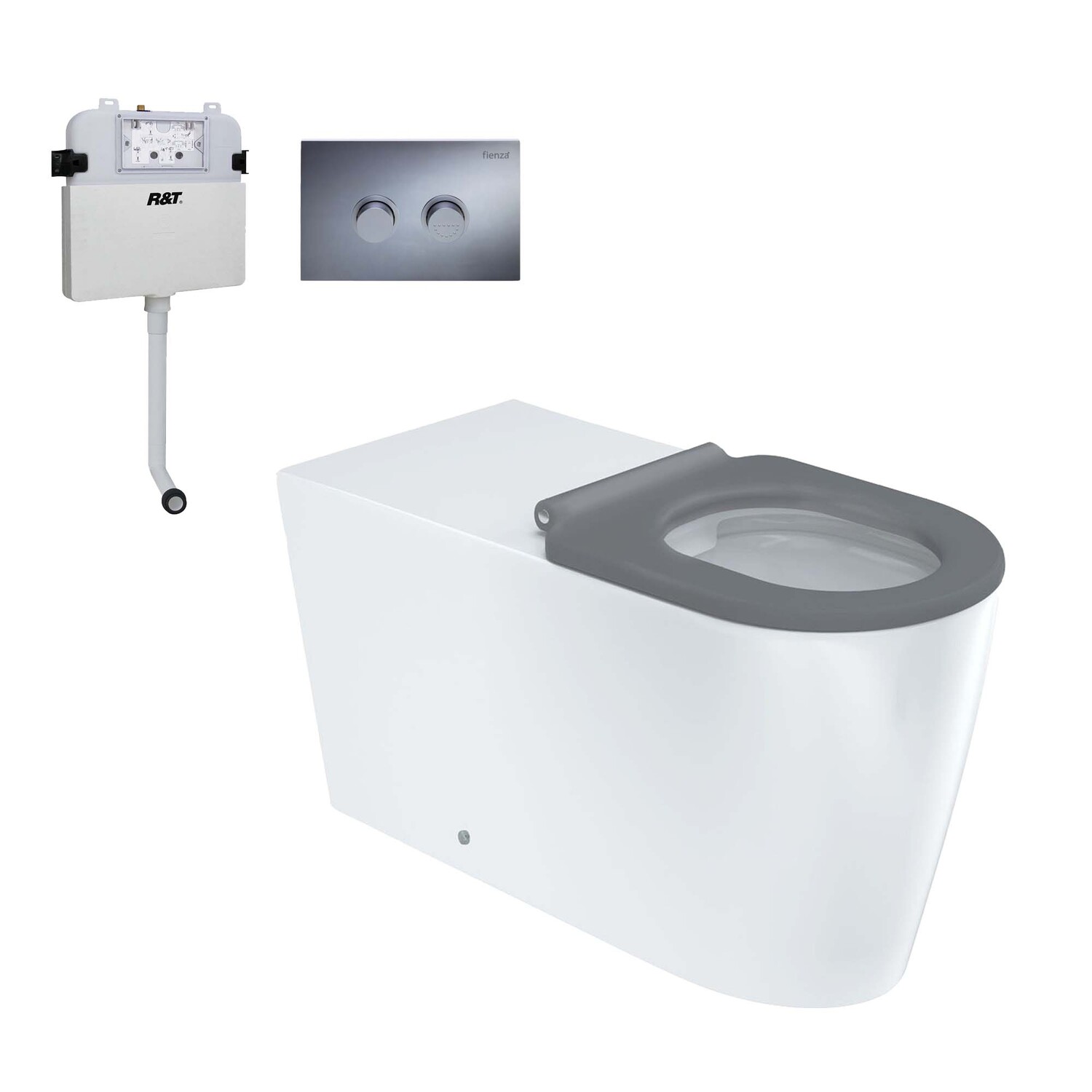 Isabella-Care-S-Trap-Wall-Faced-Toilet-Suite-With-RandT-In-Wall-Cistern-and-Chrome-Flush-Button