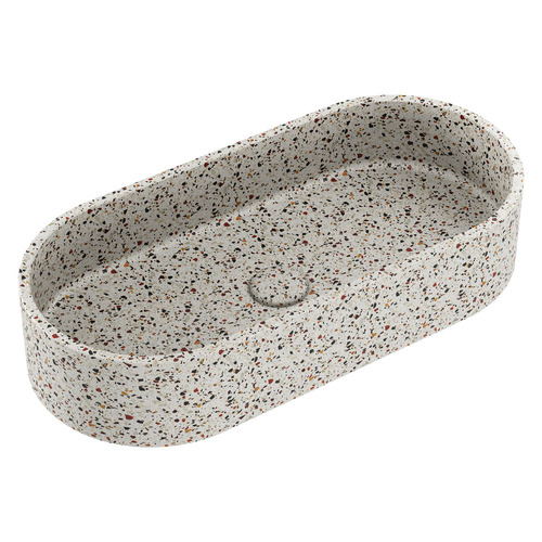Jada 600mm Pill Concrete Above Counter Basin