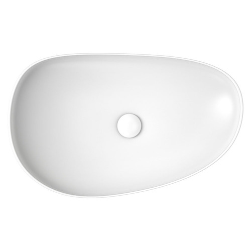 Pebble 650mm Ceramic Above Counter Basin