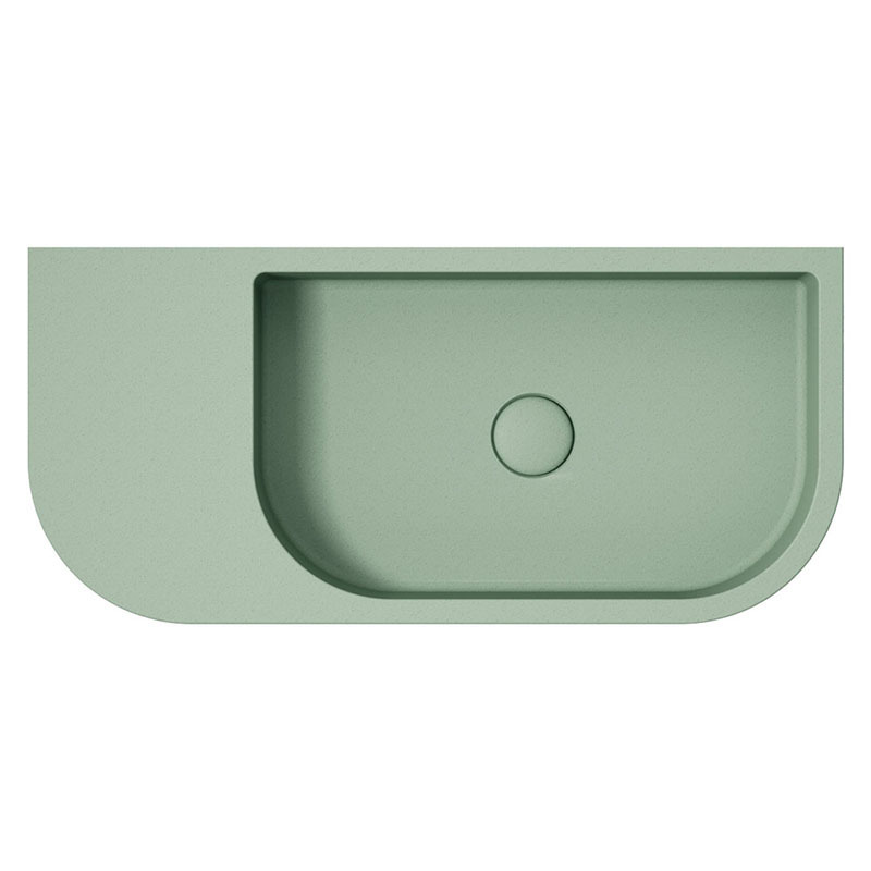 Blanca 650mm Concrete Wall Hung Basin