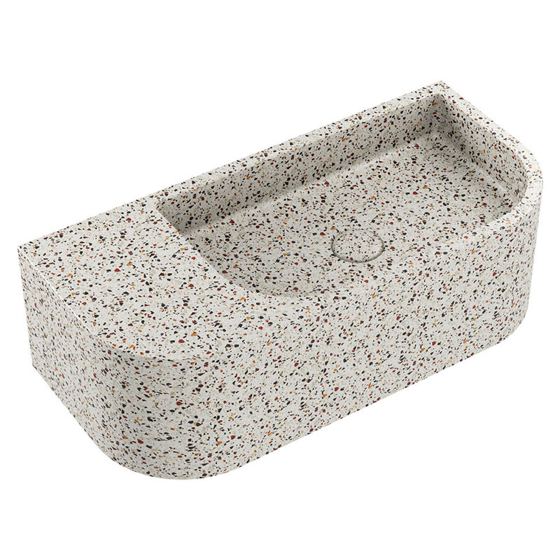 Blanca 650mm Concrete Wall Hung Basin