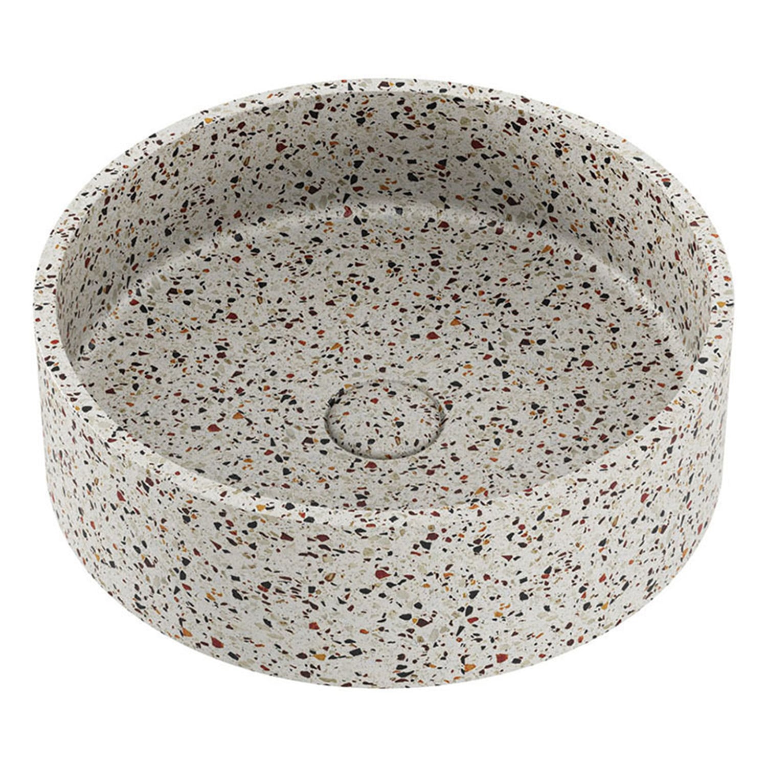 Jada Round Concrete Basin & Waste Set