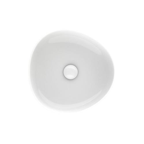 Pebble 400mm Ceramic Basin & Waste Set