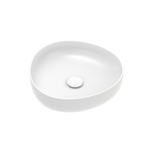 Pebble 400mm Ceramic Basin & Waste Set
