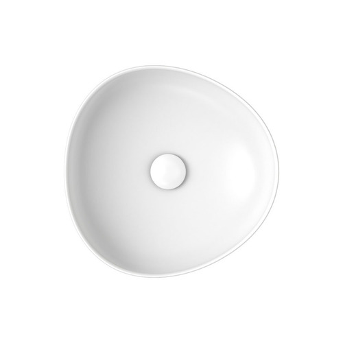 Pebble 400mm Ceramic Basin & Waste Set