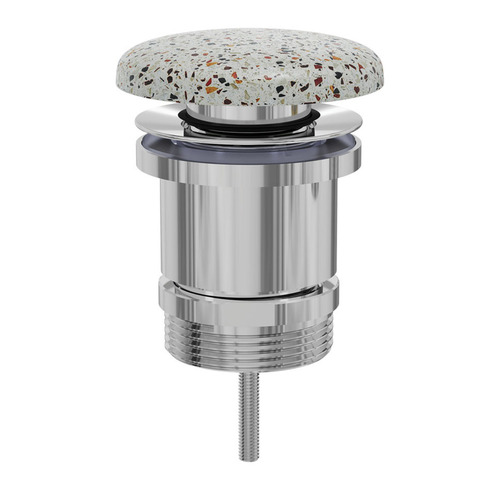 Pebble 400mm Ceramic Basin & Waste Set