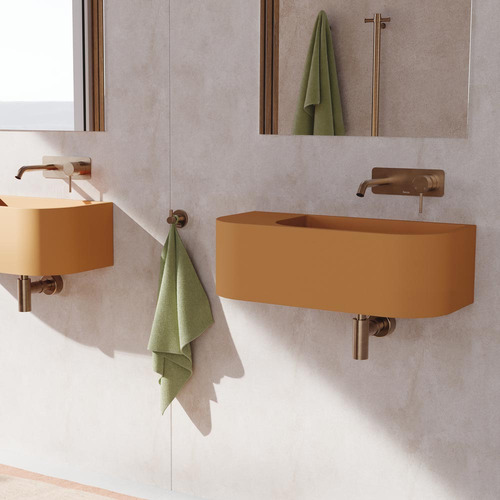 Kaya Bath/Basin Wall Mixer Set