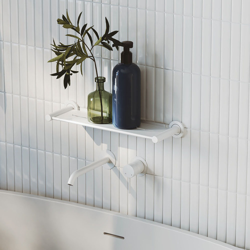 Kaya Bath/Basin Wall Mixer Set