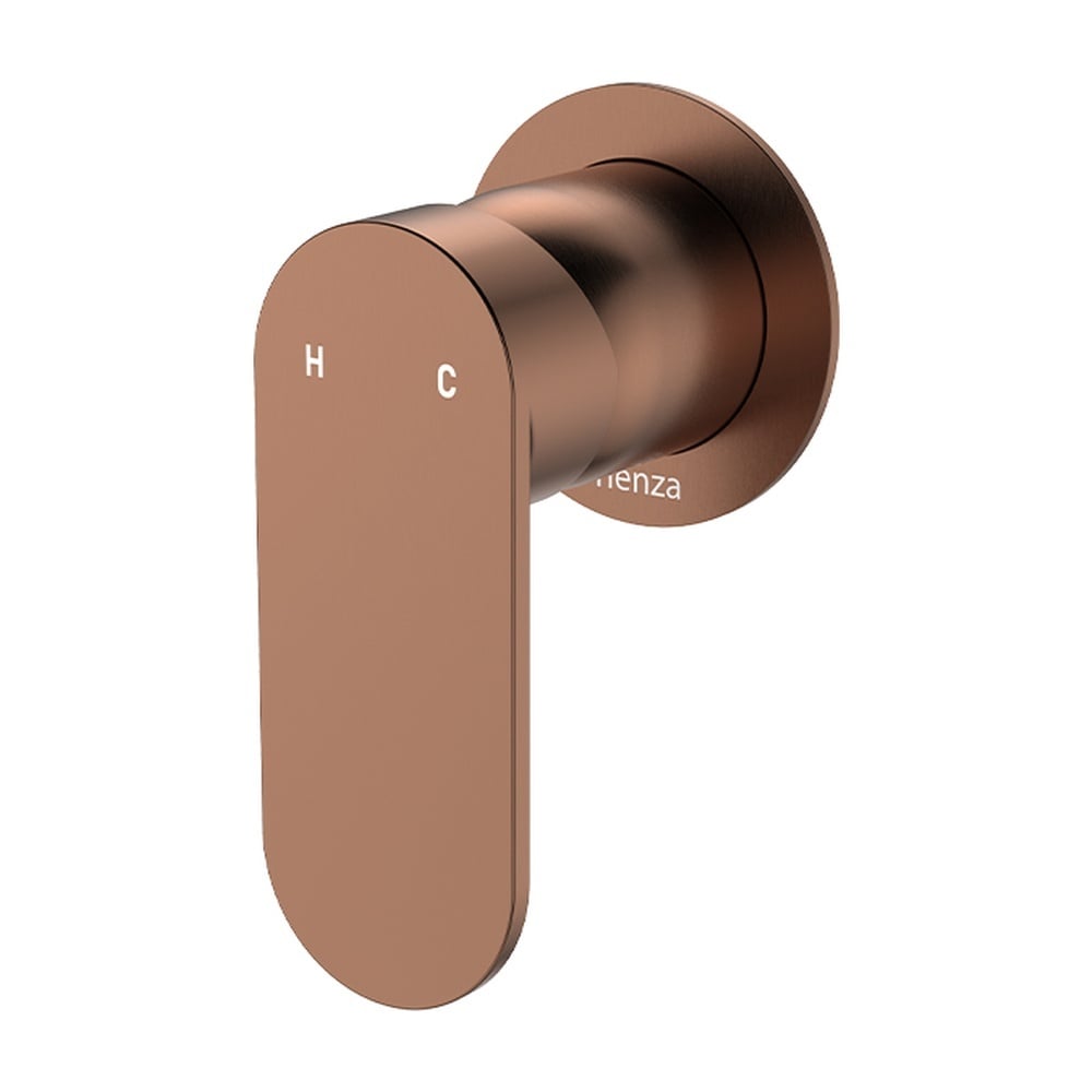 Empire Slim Round Shower/Bath Wall Mixer