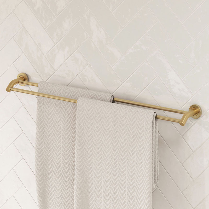Kaya 900mm Double Towel Rail